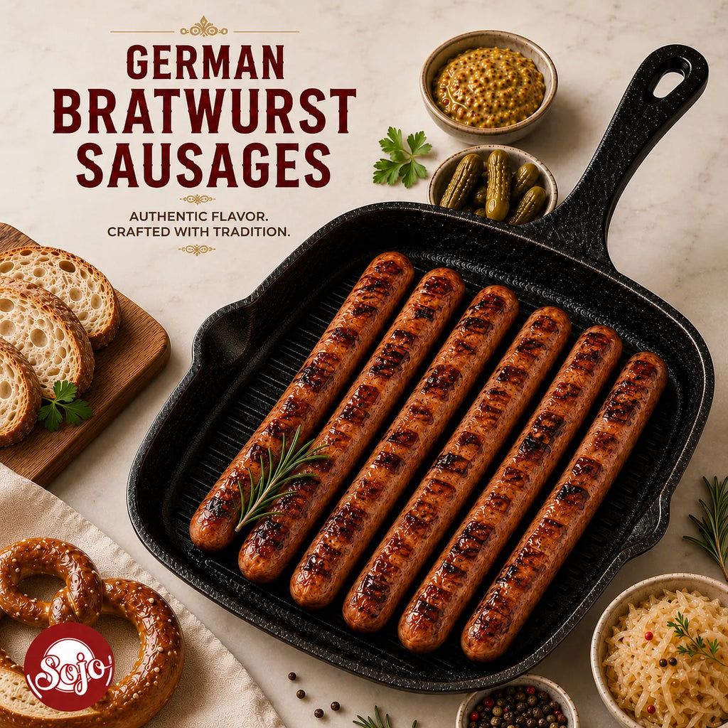 German Bratwurst Sausages