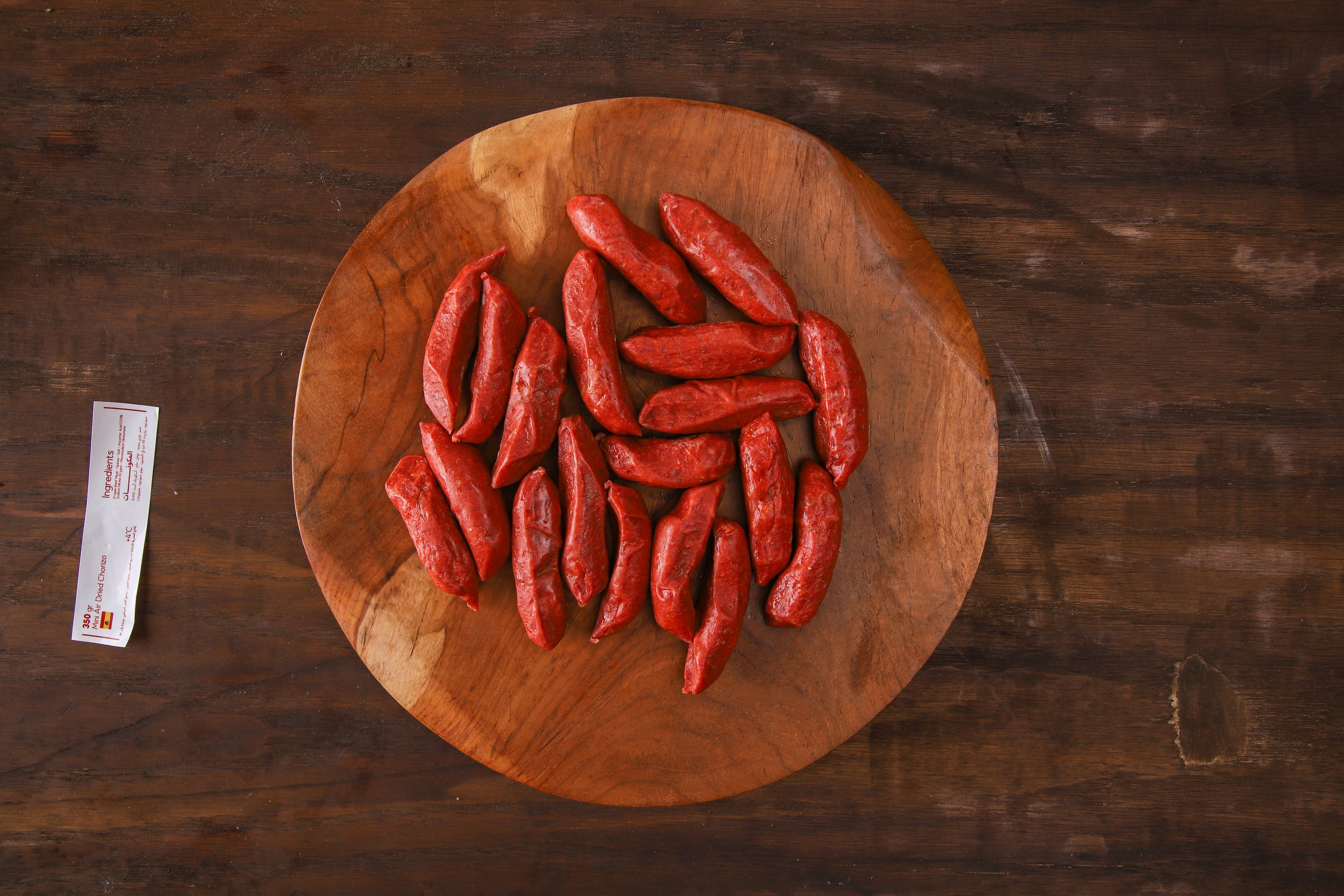 سجق  شوريزو صغير  مدخن